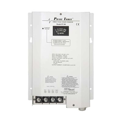 Newmar Phase Three Chargeur de Batterie 12VCC 80A Newmar Phase Three Chargeur de Batterie 12VCC 80A
