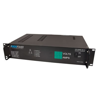 VTC1000R Convertisseur CC/CC130VCC à 12VCC 60A Rackmount VTC1000R Convertisseur CC/CC130VCC à 12VCC 60A Rackmount